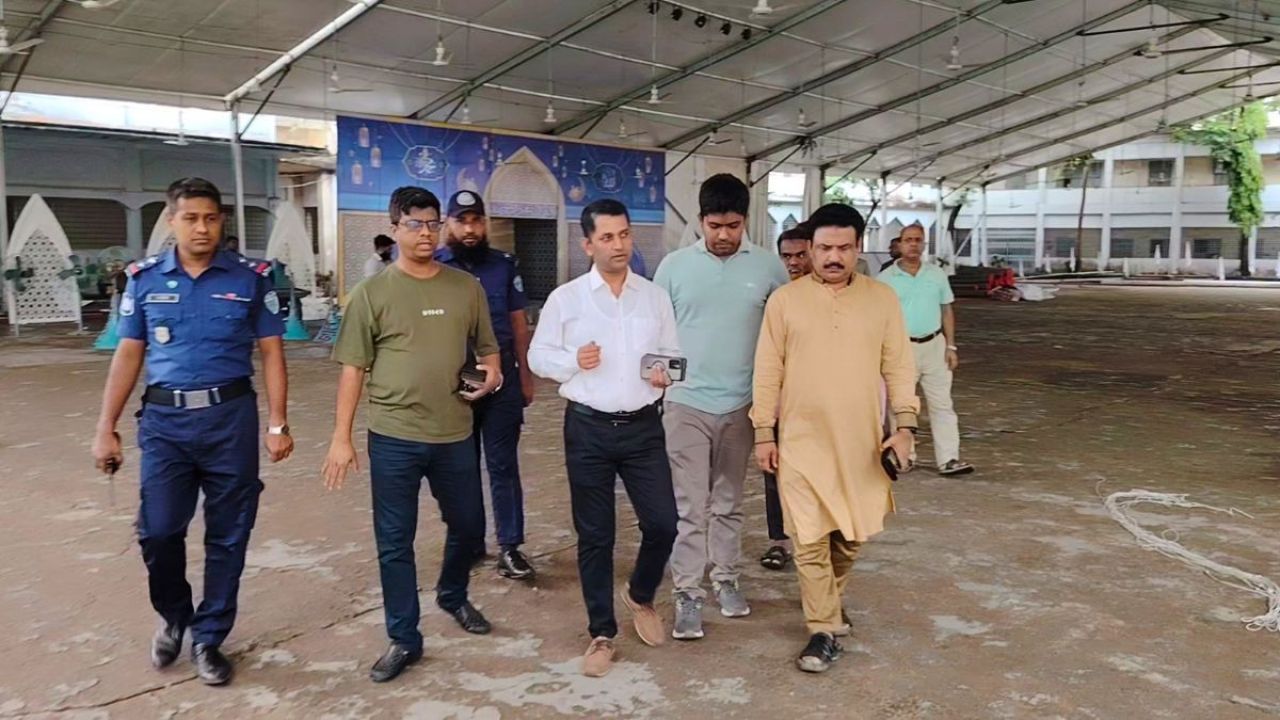 ঈদের প্রধান জামাতে প্রস্তুত ফেনীর মিজান ময়দান