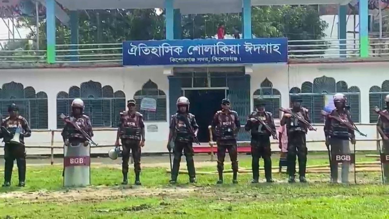 শোলাকিয়ায় ১৯৯তম ঈদ জামাতের সব প্রস্তুতি সম্পন্ন