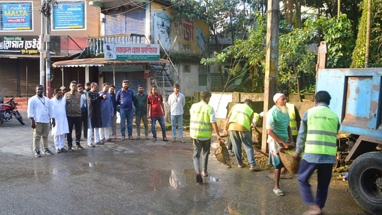 সিলেটে ৮ ঘণ্টায় কোরবানির বর্জ্য অপসারণ