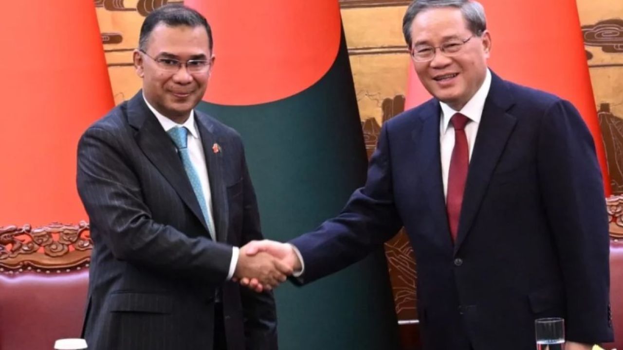 লি কিয়াং ও তারেক রহমানের দ্বিপাক্ষিক বৈঠক শুরু