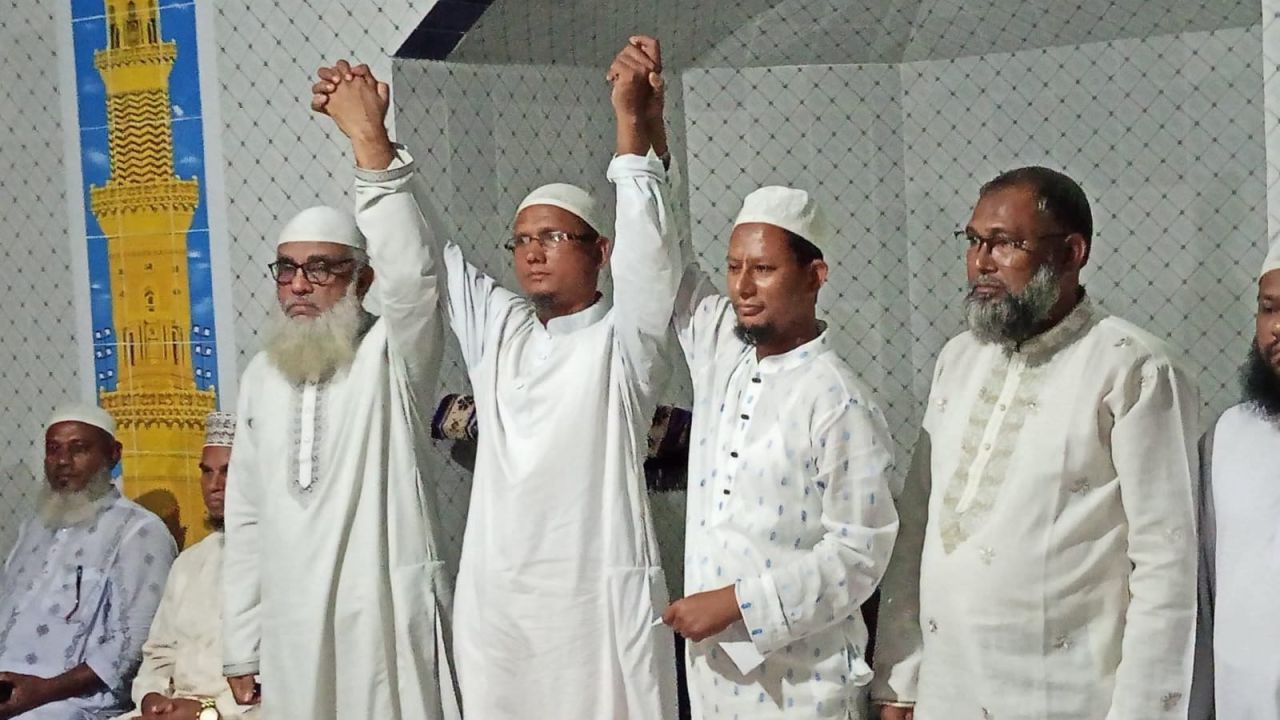 মিঠাপুকুরে মসজিদে জামায়াতের চেয়ারম্যান প্রার্থী ঘোষণা, তোলপাড়