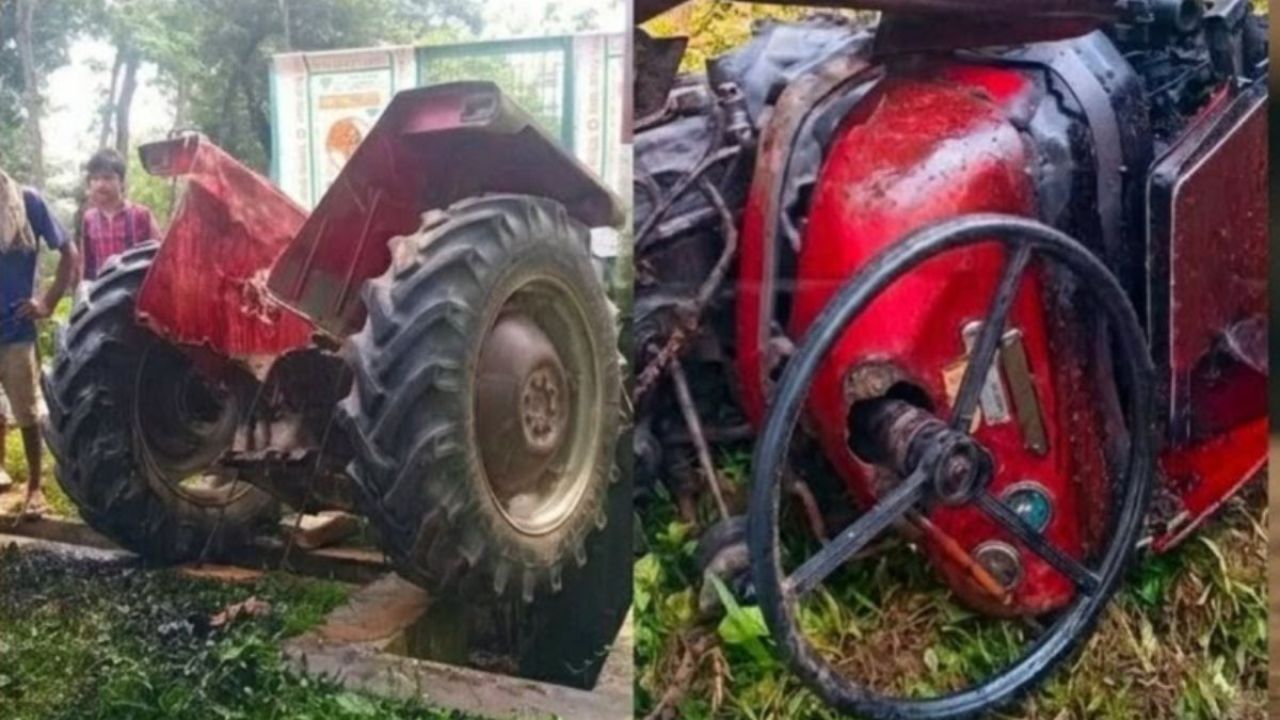 শ্রীমঙ্গলে রেলক্রসিংয়ে ভয়াবহ দুর্ঘটনা