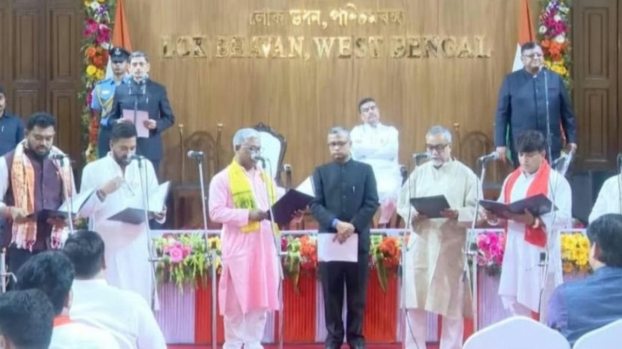 শুভেন্দুর মন্ত্রিসভায় ৩৫ নতুন মুখ, দফতর বণ্টন ঘিরে জল্পনা