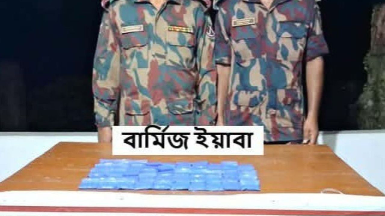 নাইক্ষ্যংছড়িতে বিপুল পরিমাণ বার্মিজ ইয়াবা জব্দ