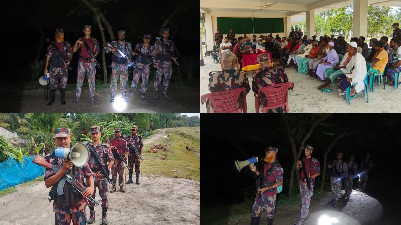পুশ-ইন প্রতিরোধে সাতক্ষীরা সীমান্তে সর্বোচ্চ সতর্কতা