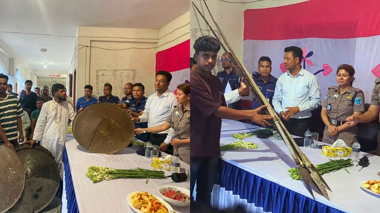 সহিংসতা রুখতে প্রশাসনের ব্যতিক্রমী উদ্যোগ