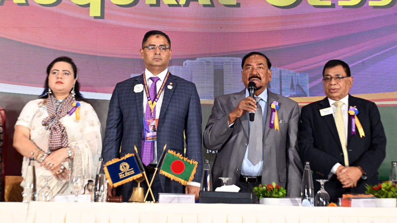 সুবিধাবঞ্চিতদের পাশে দাঁড়ানোর ক্ষেত্রে লায়ন্স ইন্টারন্যাশনালের কার্যক্রম মানবসেবায় অনন্য