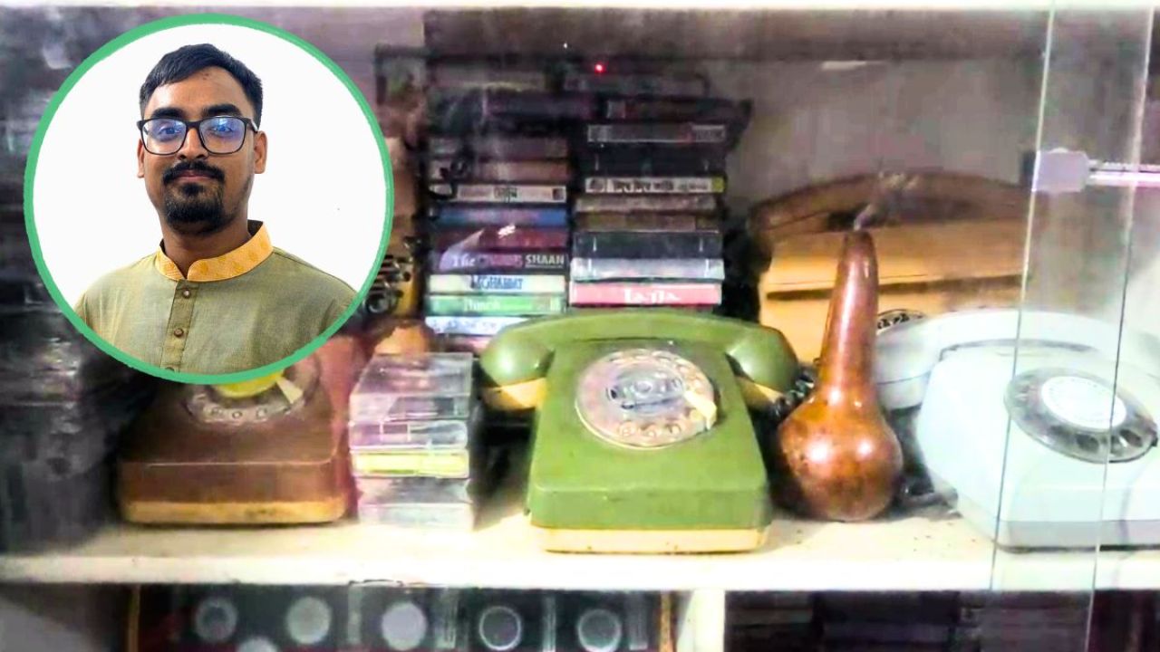 ঘরকেই ইতিহাসের জাদুঘর বানালেন এক তরুণ