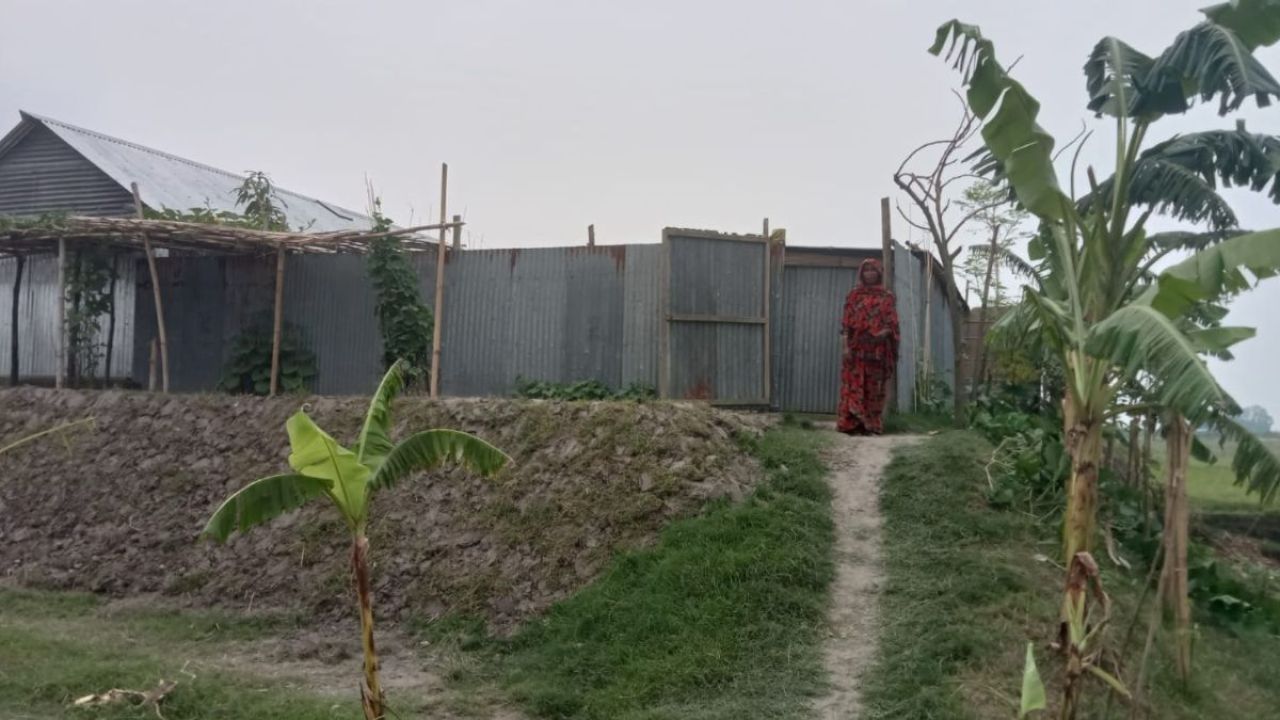 বসতভিটা উঁচু করে ভাগ্যবদল