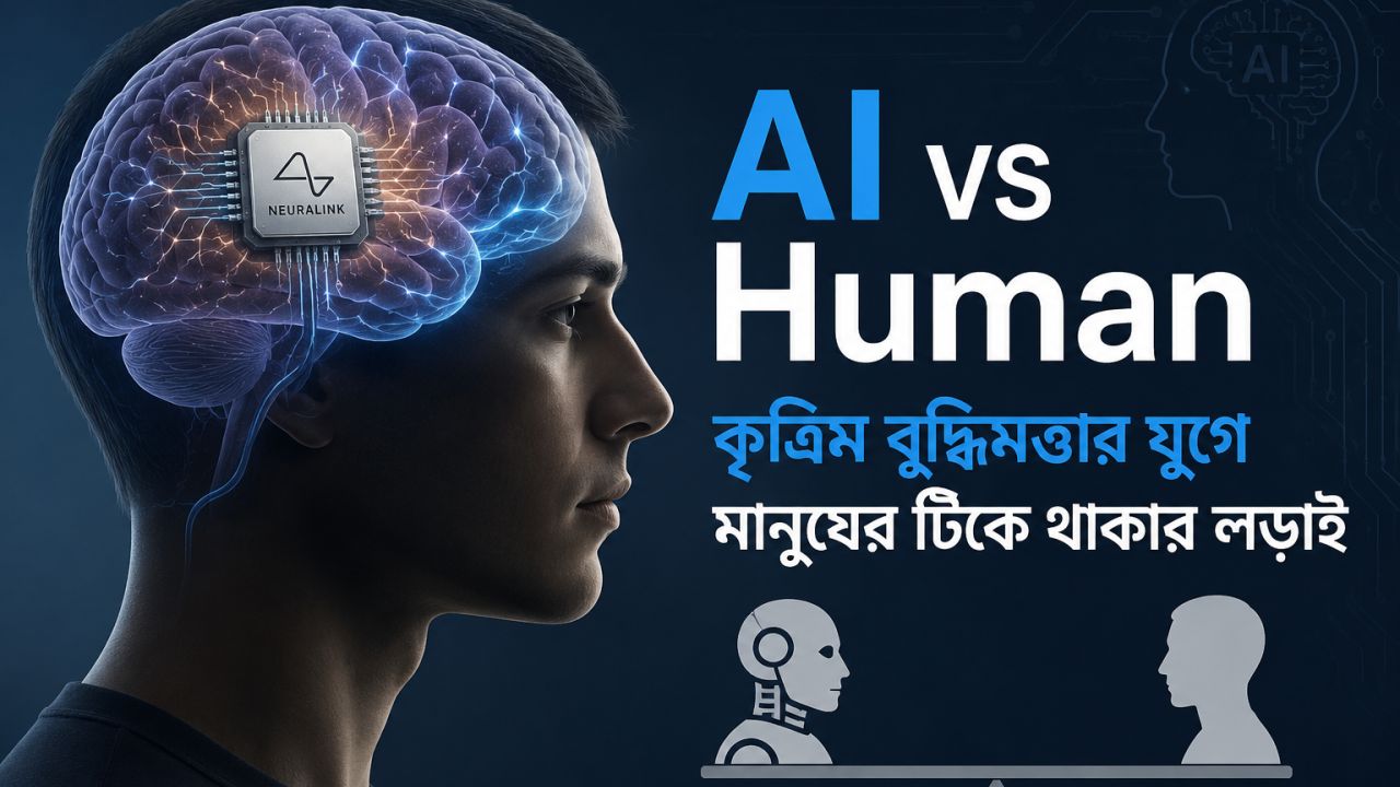 কৃত্রিম বুদ্ধিমত্তার যুগে মানুষের টিকে থাকার লড়াই