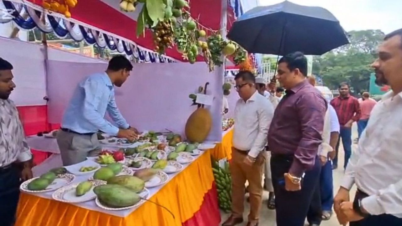 ফরিদপুরে তিন দিনের ফল মেলা শুরু