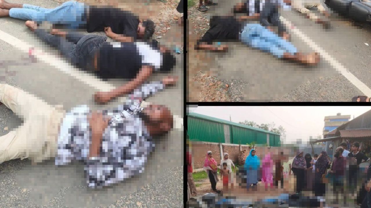 সখীপুরে ট্রাক-মোটরসাইকেল সংঘর্ষ, আহত ৩