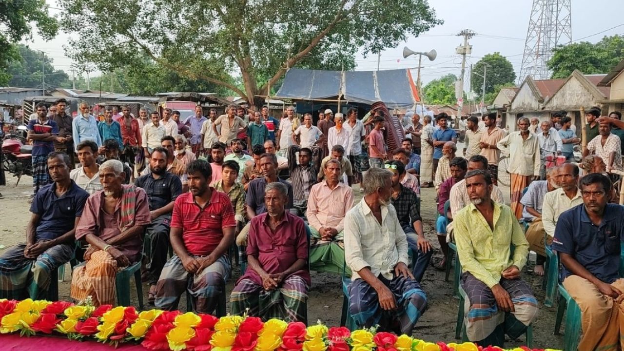 বাজেটে বঞ্চিত গ্রামীণ মজুররা, ঝিনাইদহে সমাবেশ