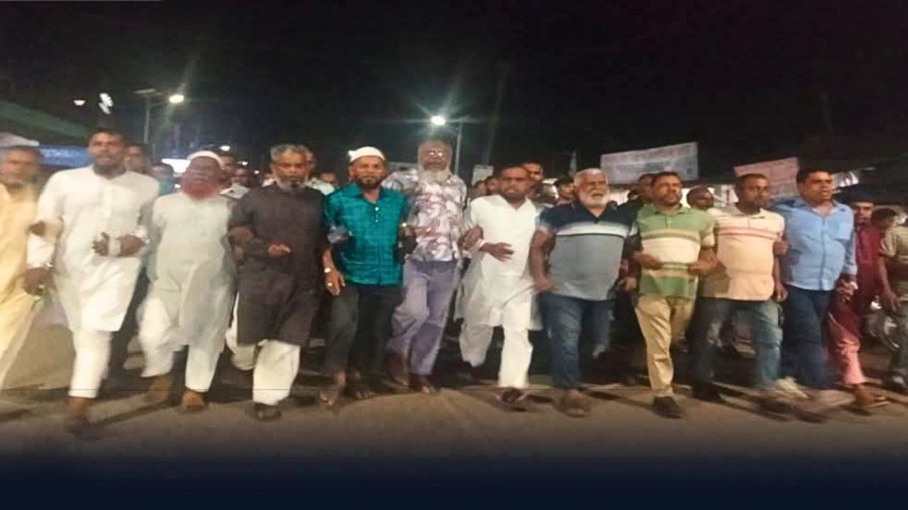আওয়ামী লীগের অপতৎপরতা রুখতে বিএনপির মিছিল