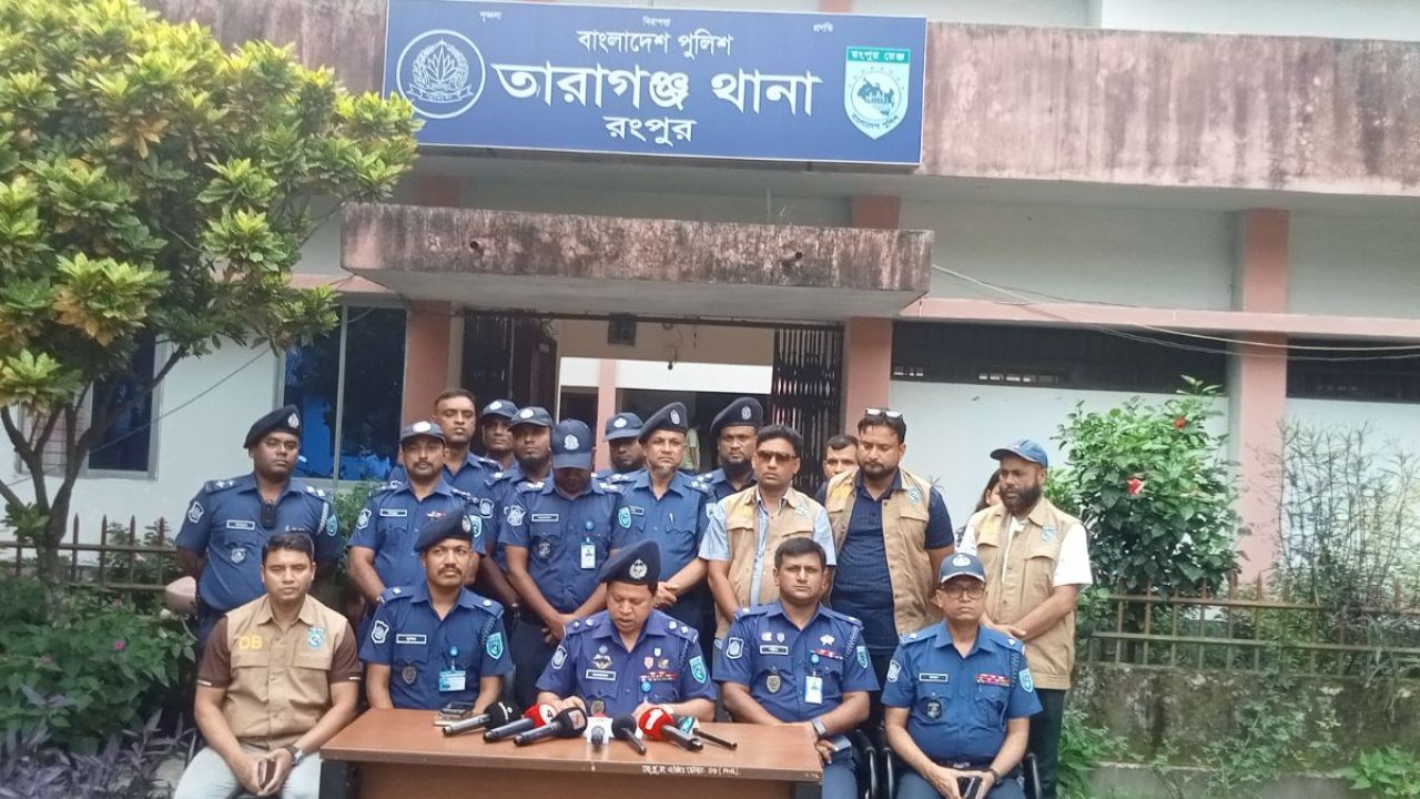 তারাগঞ্জে শিশু সানজিদা হত্যার মূল আসামি গ্রেপ্তার