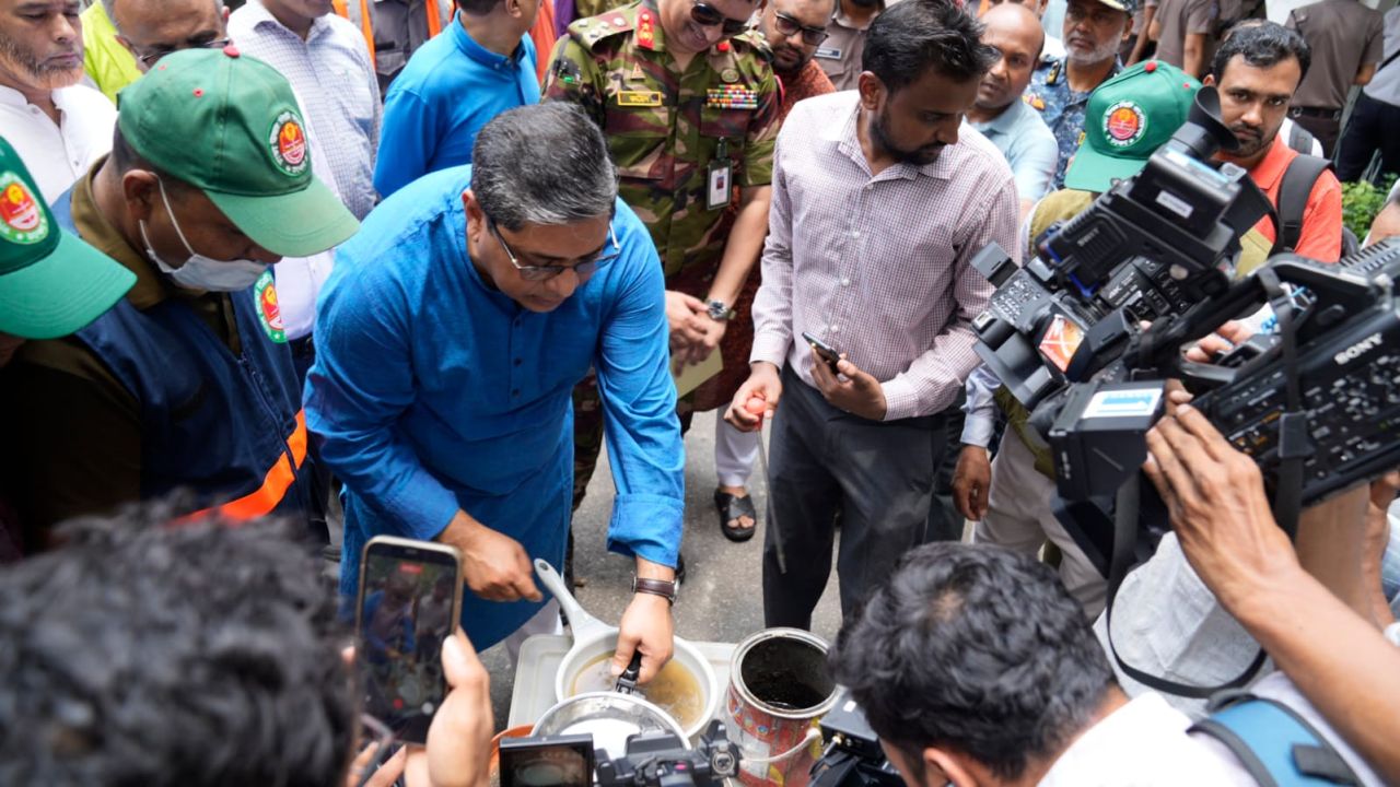 বনানীতে এডিসের লার্ভা পাওয়ায় জরিমানা