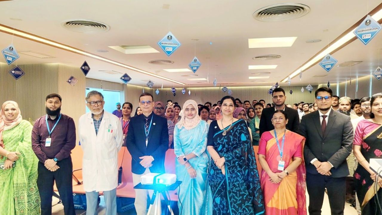 ক্রিটিক্যাল কেয়ার নার্সিং সেবায় ইউনিকো হসপিটালের কর্মশালা