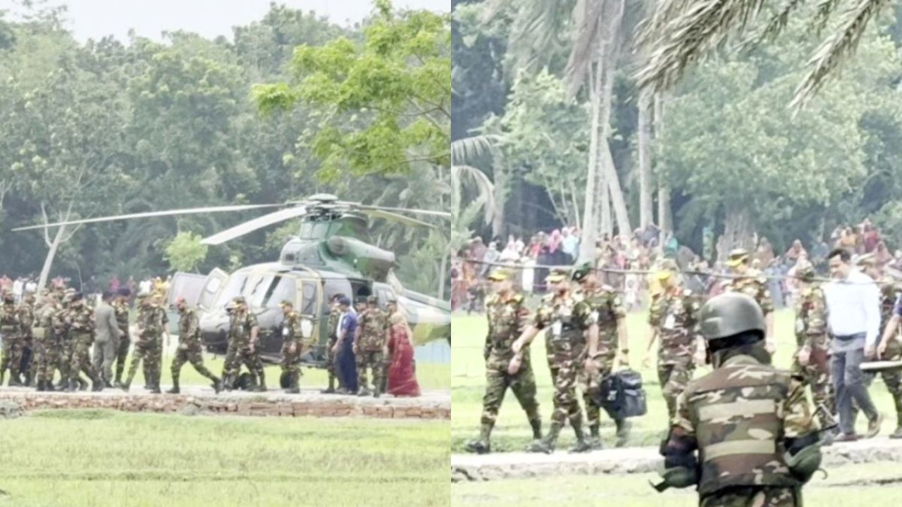 ঝিনাইদহে রণকৌশল দেখতে সেনাপ্রধান