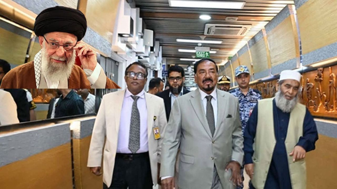 আয়াতুল্লাহ খামেনির জানাজায় অংশ নিতে ইরানের পথে স্পিকার 