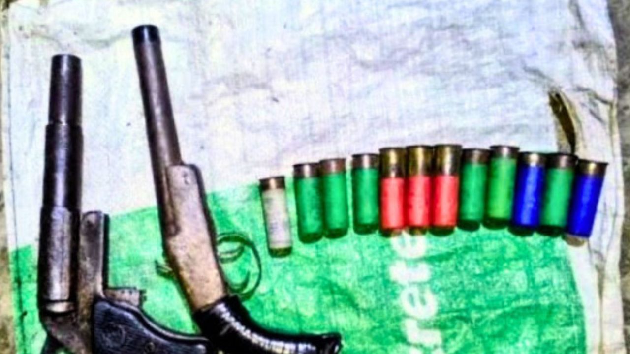 চাঁদপুরে মুরগির খামারে ঝোপে মিলল শটগান