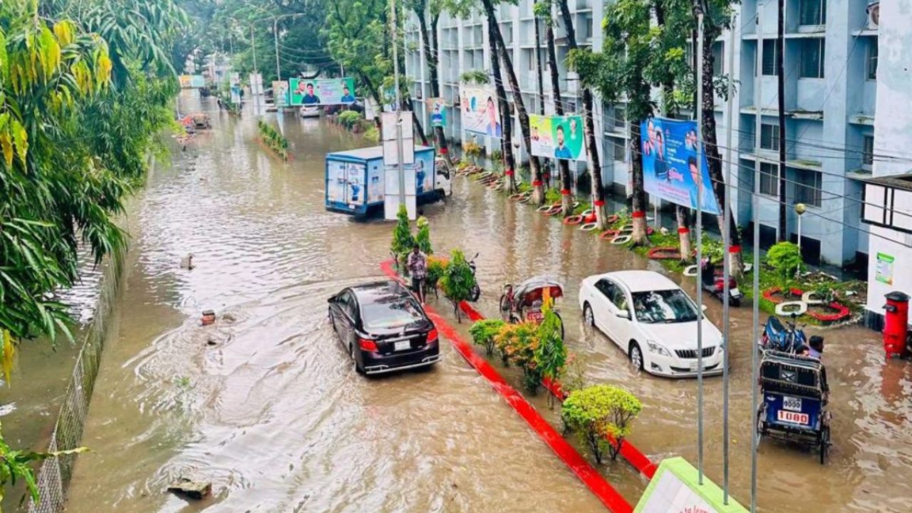 ময়মনসিংহে জলাবদ্ধ ঘরে ডুবে শিশুর প্রাণহানি