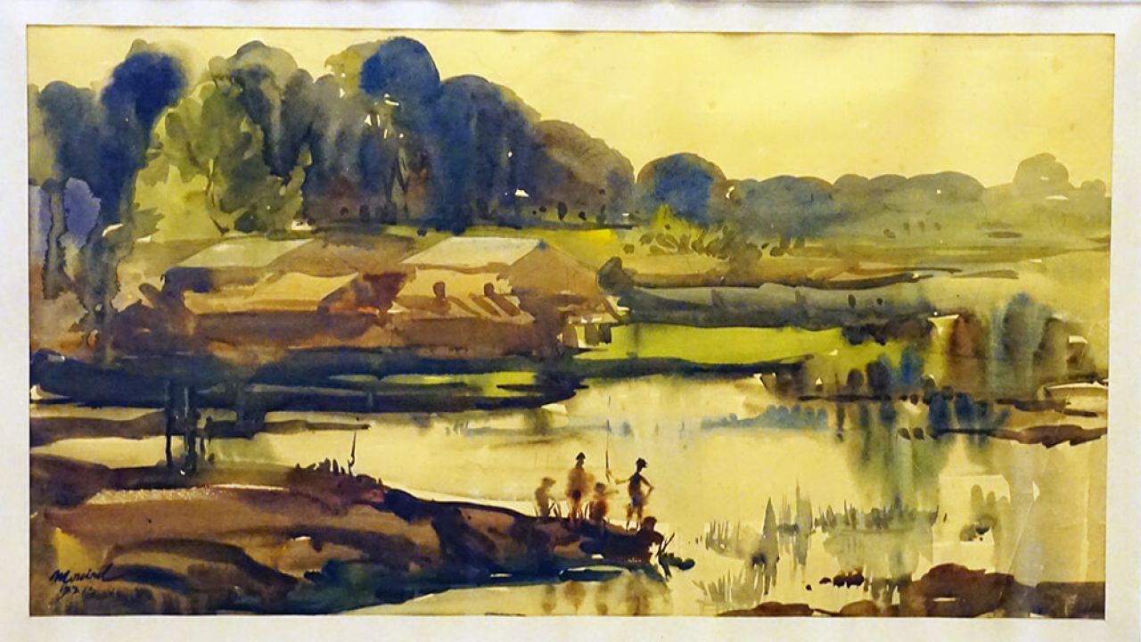 ‘ঝর ঝর বরিষে জলধার’