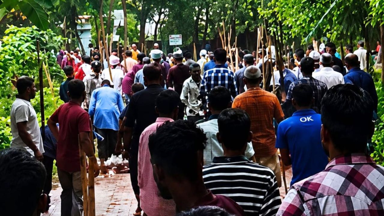 নবীগঞ্জে আধিপত্য নিয়ে সংঘর্ষে অন্তত ৫০ আহত