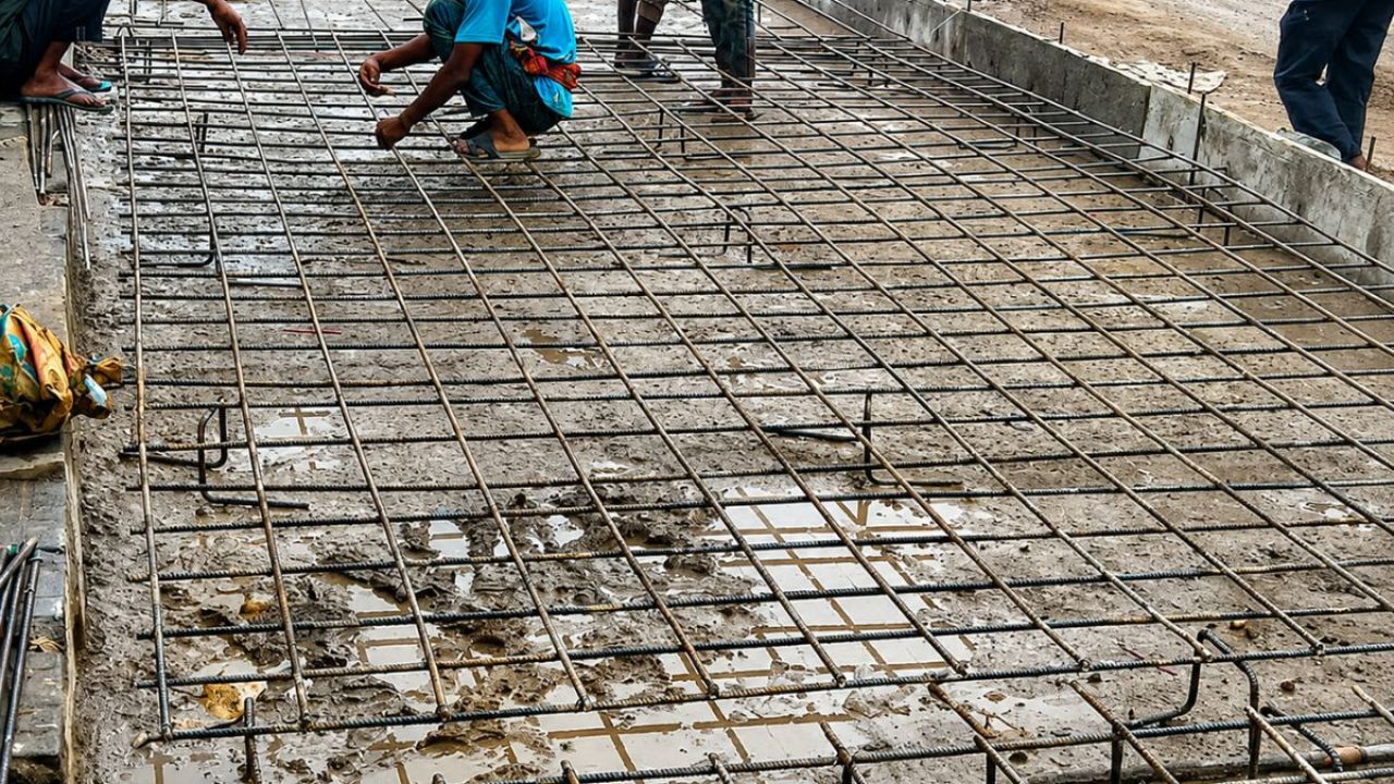 কাদার ওপর ঢালাই!