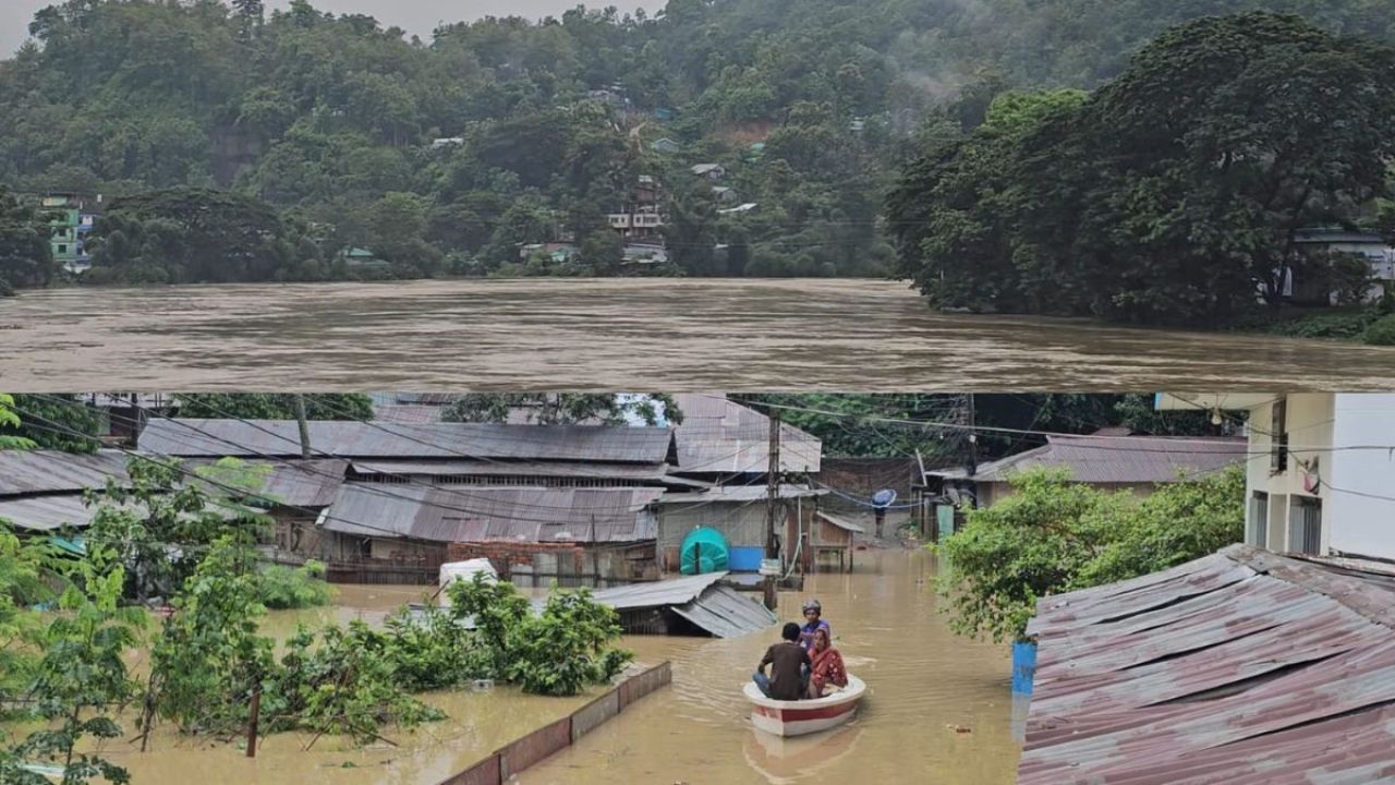 বান্দরবানে বন্যা পরিস্থিতির অবনতি, ৬ জনের মৃত্যু