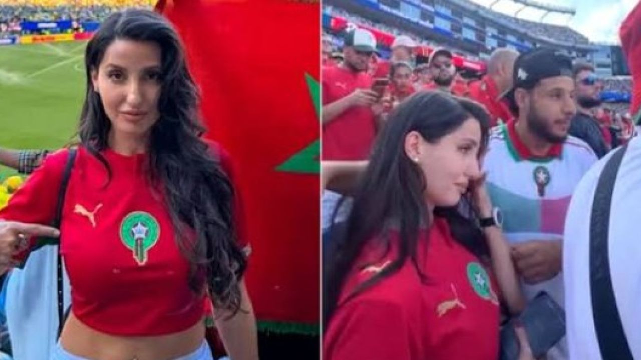 ফ্রান্সের গোলে ভেঙে পড়লেন নোরা, স্টেডিয়ামেই কান্না