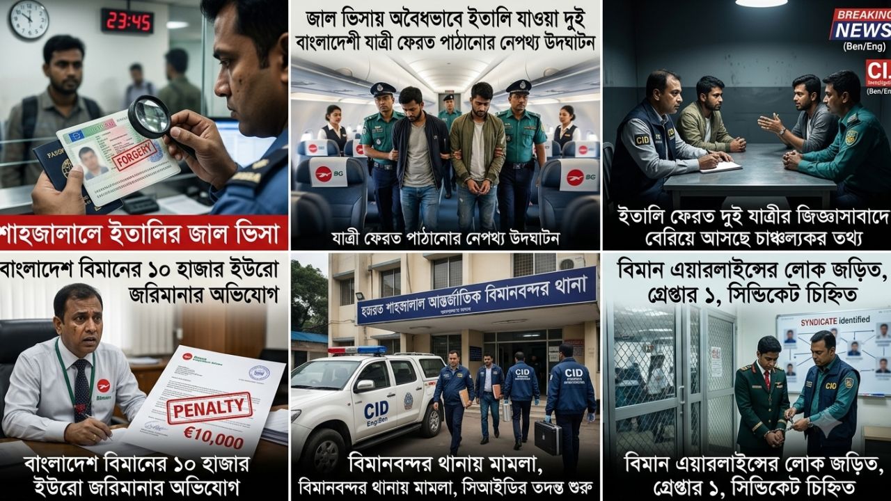 স্বপ্ন যখন ইমিগ্রেশনে বন্দি, এক ‘অভিনব প্রতারণা’