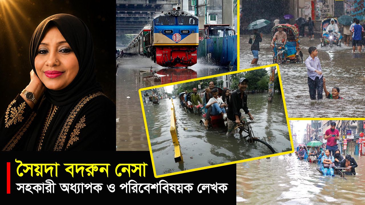 উন্নয়নের চাকা নাকি পানিবন্দী নগরী