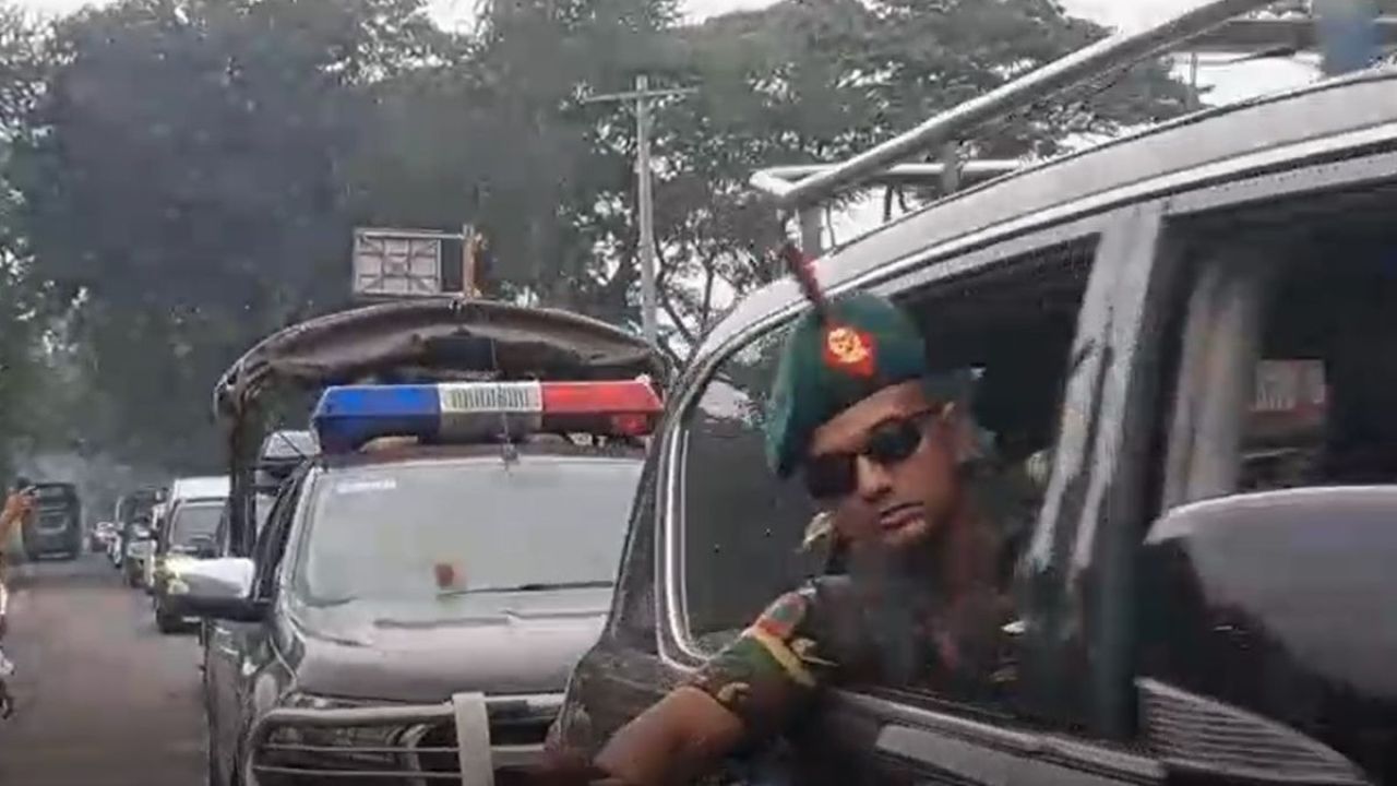 ইট নিক্ষেপ নয়, চাকা থেকে ছিটকে আসা টুকরো : পুলিশ