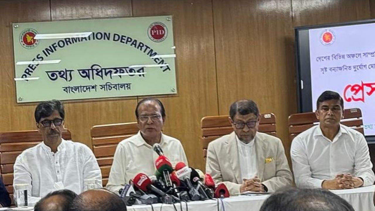 সারা দেশে বন্যায় মৃত্যু ৫৪, প্লাবিত ৫৯ উপজেলা