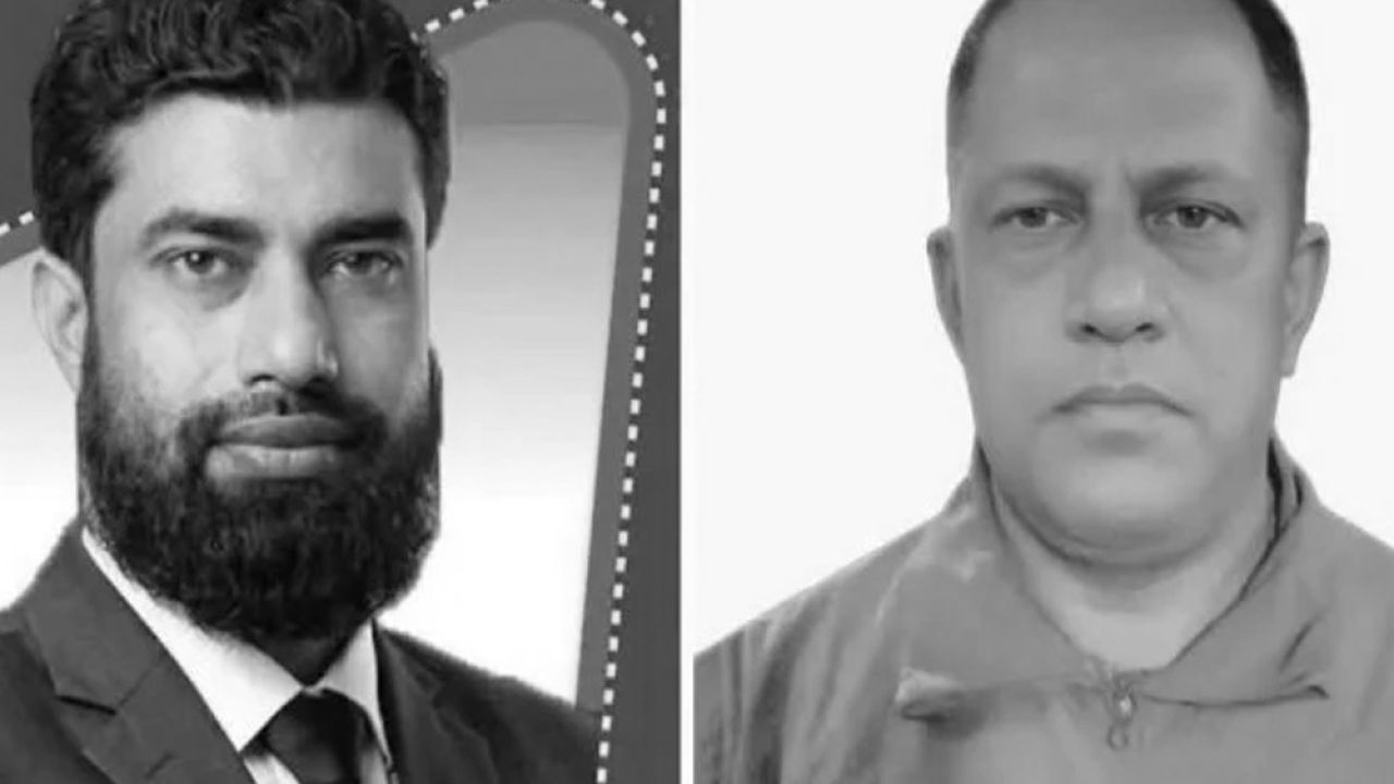 উত্তরায় খেলা দেখে ফেরার পথে বাসচাপায় ২ সাংবাদিক নিহত