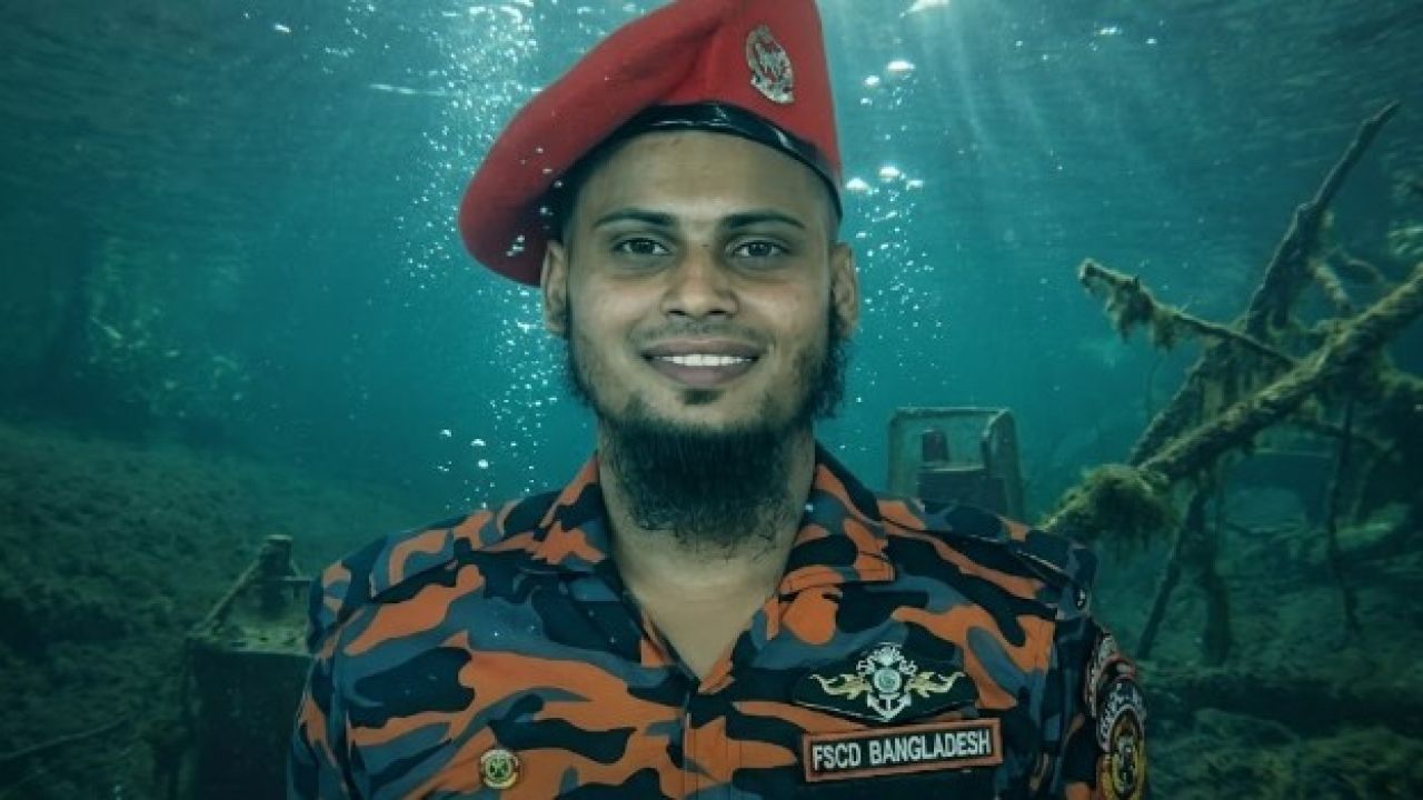 পদক পাওয়া ডুবুরিই গেলেন ডুবে, উদ্ধারে ডুবুরিদল