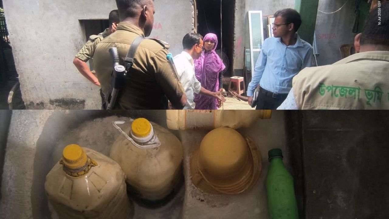 কুষ্টিয়ায় নোংরা পরিবেশে ছানা তৈরি, ব্যবসায়ীর জরিমানা 