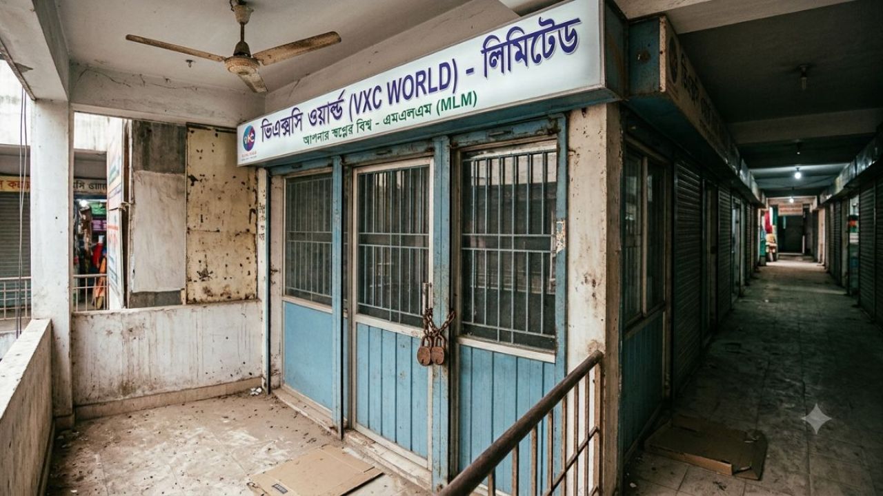 রাজবাড়ীতে কোটি টাকা নিয়ে উধাও ‘ভিএক্সসি ওয়ার্ল্ড’