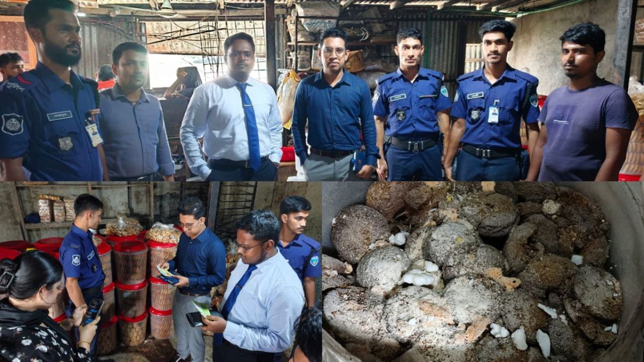 বেকারিতে অস্বাস্থ্যকর খাবার, গুনেছে বিশাল জরিমানা