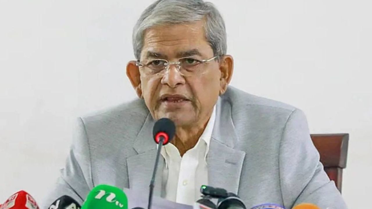 রাষ্ট্রপতির পদত্যাগ ইস্যুতে গুজবে কান না দেওয়ার আহ্বান মির্জা ফখরুলের
