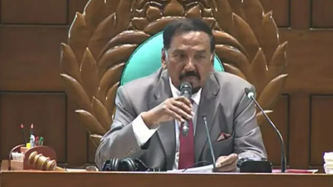 রাষ্ট্রপতির দায়িত্ব গ্রহণ করলেন স্পিকার