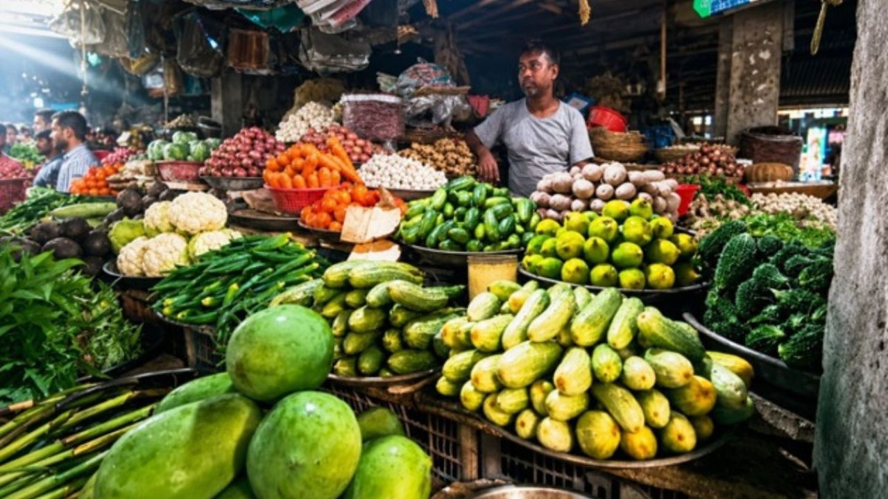কাঁচা মরিচের ডাবল সেঞ্চুরি, সবজি বাজারে আগুন