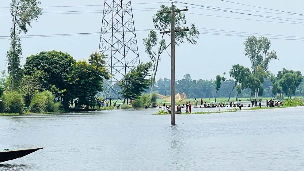 নৌকা থেকে পড়ে কৃষকের মৃত্যু
