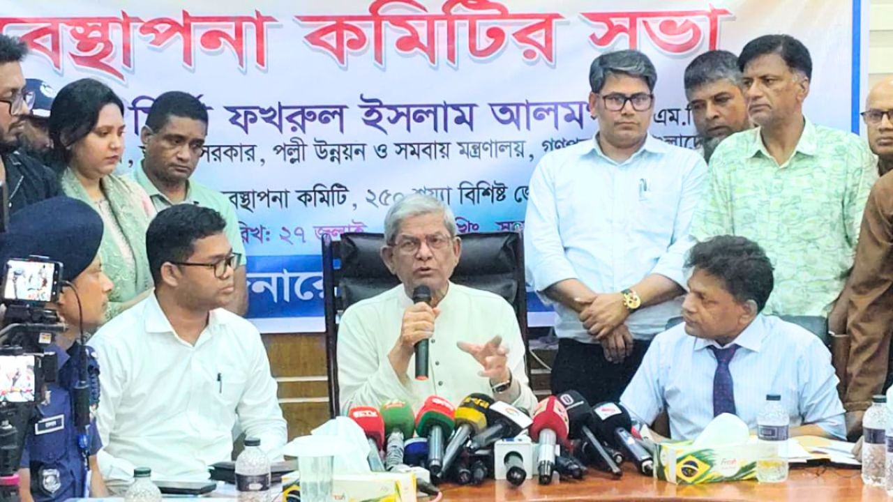 ঠাকুরগাঁও জেনারেল হাসপাতাল ৬০০ শয্যায় উন্নীত হচ্ছে : মির্জা ফখরুল