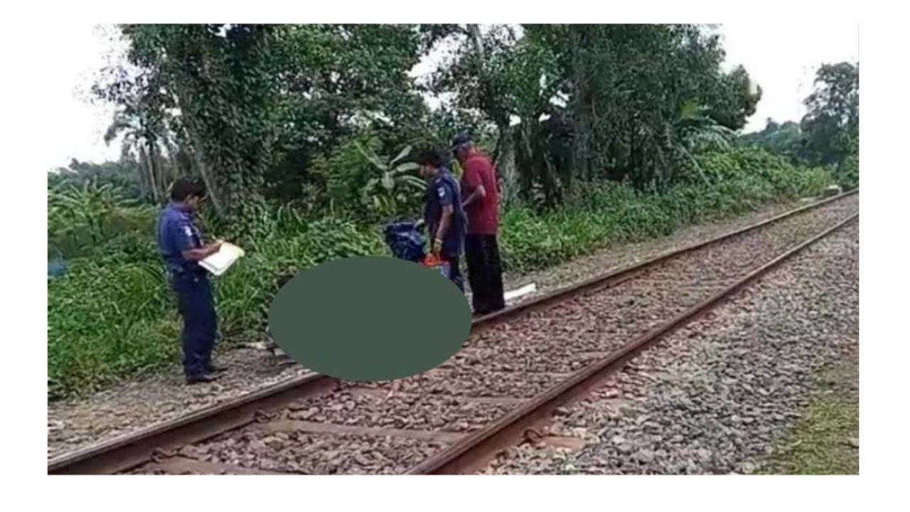 রেললাইনে মিলল অজ্ঞাত নারীর মরদেহ