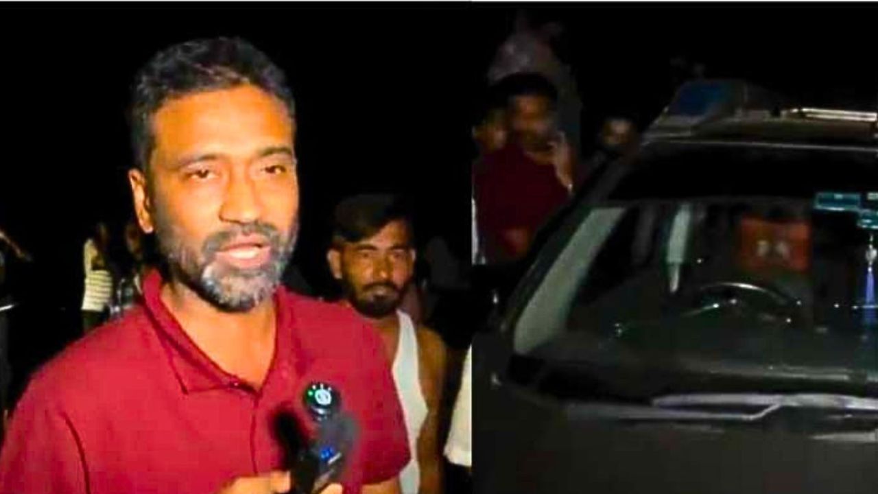সাংবাদিকের গাড়িতে মুহুর্মুহু গুলি, প্রাণে রক্ষা
