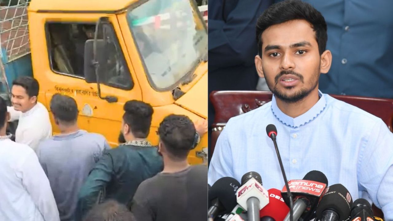 বালুর ট্রাক দিয়ে আমাদের আটকানো যাবে না : আসিফ মাহমুদ