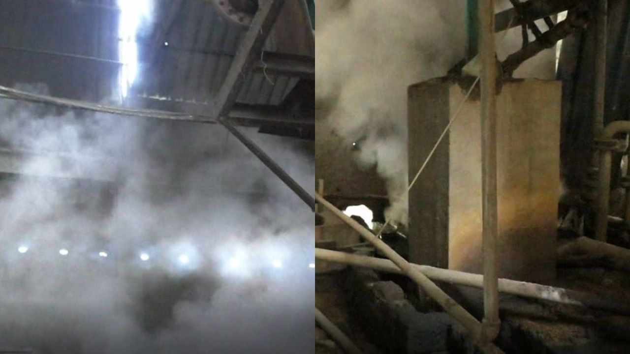 খাজানগরের আকাশে ছাইয়ের বৃষ্টি, বিপন্ন জনস্বাস্থ্য