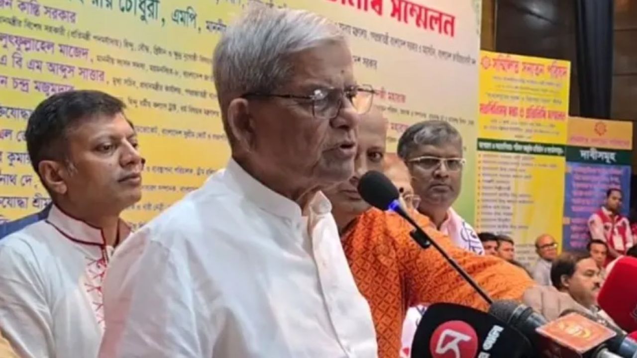 উগ্রবাদ-মৌলবাদকে কোনোভাবেই প্রশ্রয় নয়: মির্জা ফখরুল