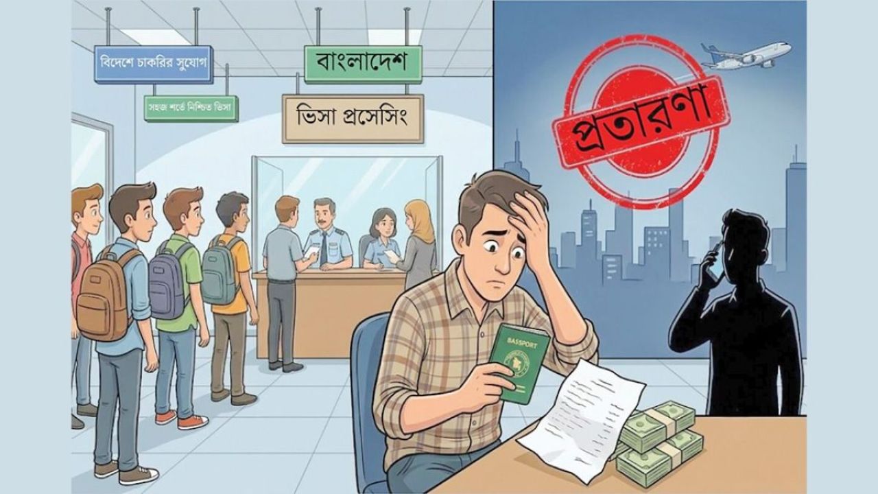 ইতালির স্বপ্নে খোয়ালেন ৪৫ লাখ টাকা